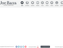 Tablet Screenshot of joebarza.com